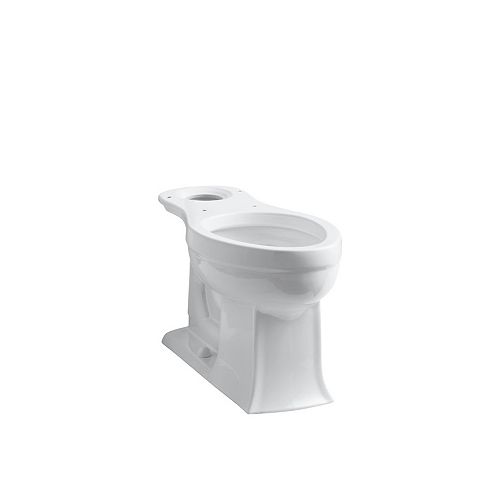 KOHLER Archer Comfort Height Elongated Toilet Bowl Only in White