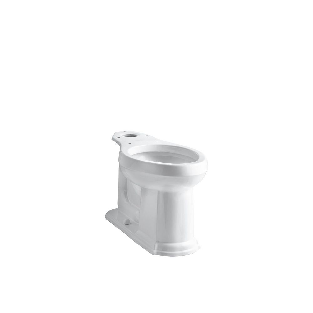 KOHLER Devonshire Comfort Height Elongated Toilet Bowl Only The Home Depot Canada