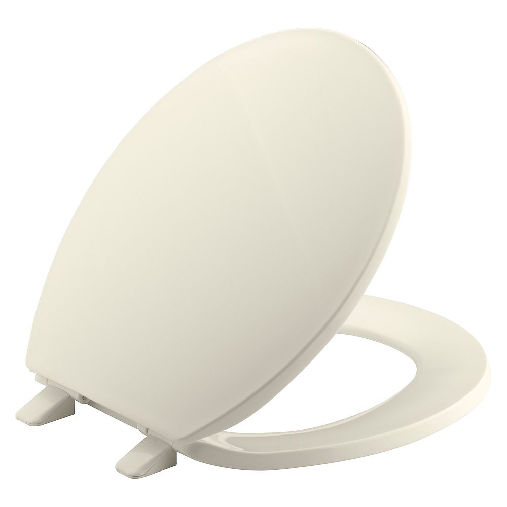 KOHLER Brevia Round Toilet Seat with Q2 Advantage | The Home Depot Canada