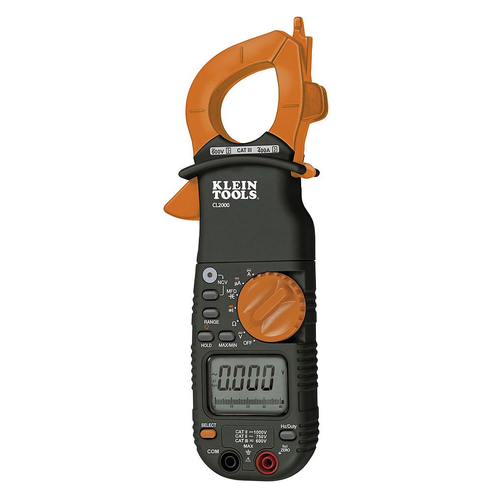 Klein Tools 400A AC/DC TRMS Clamp Meter The Home Depot Canada