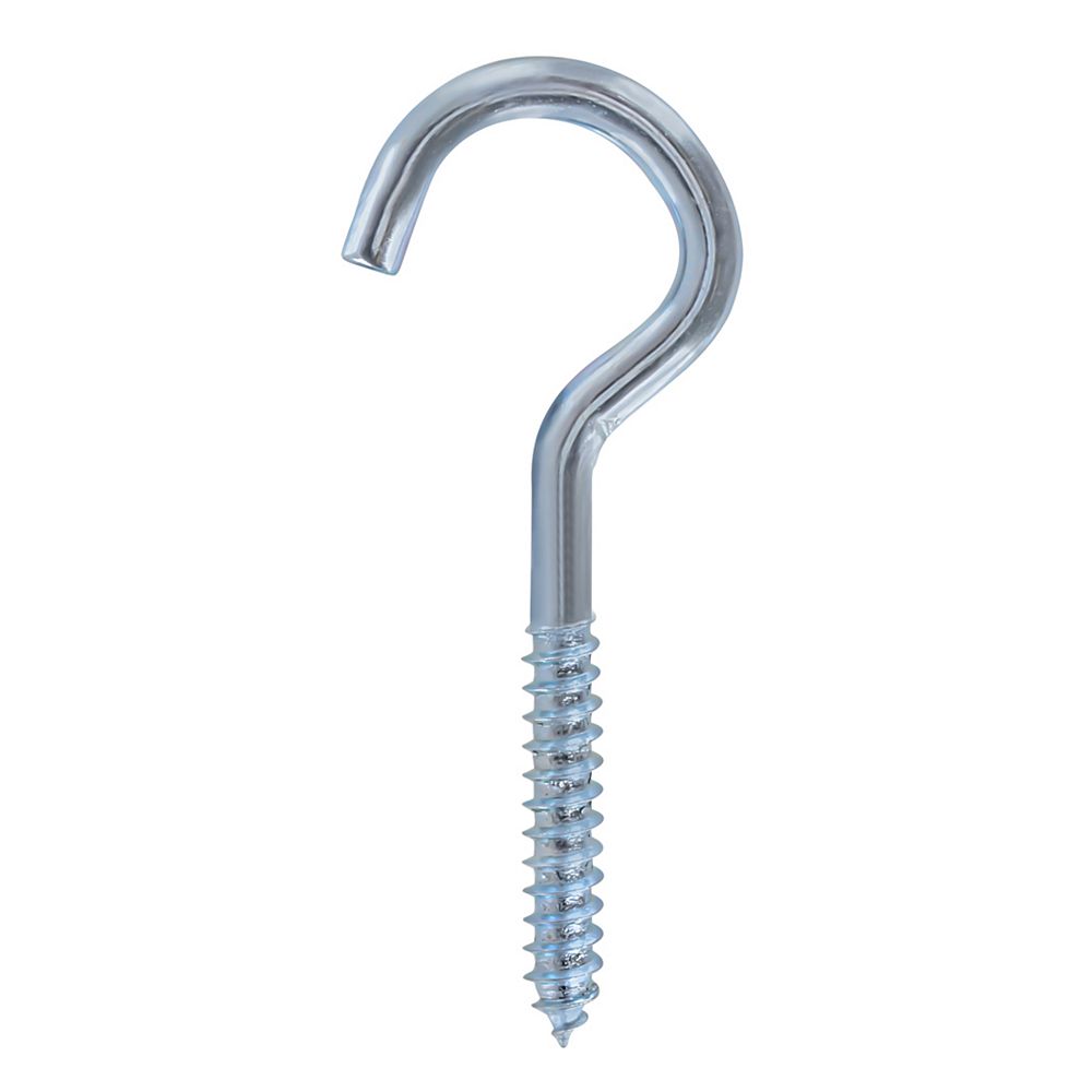 Everbilt 3in Round Screw Hook in Zinc 1pc The Home Depot Canada