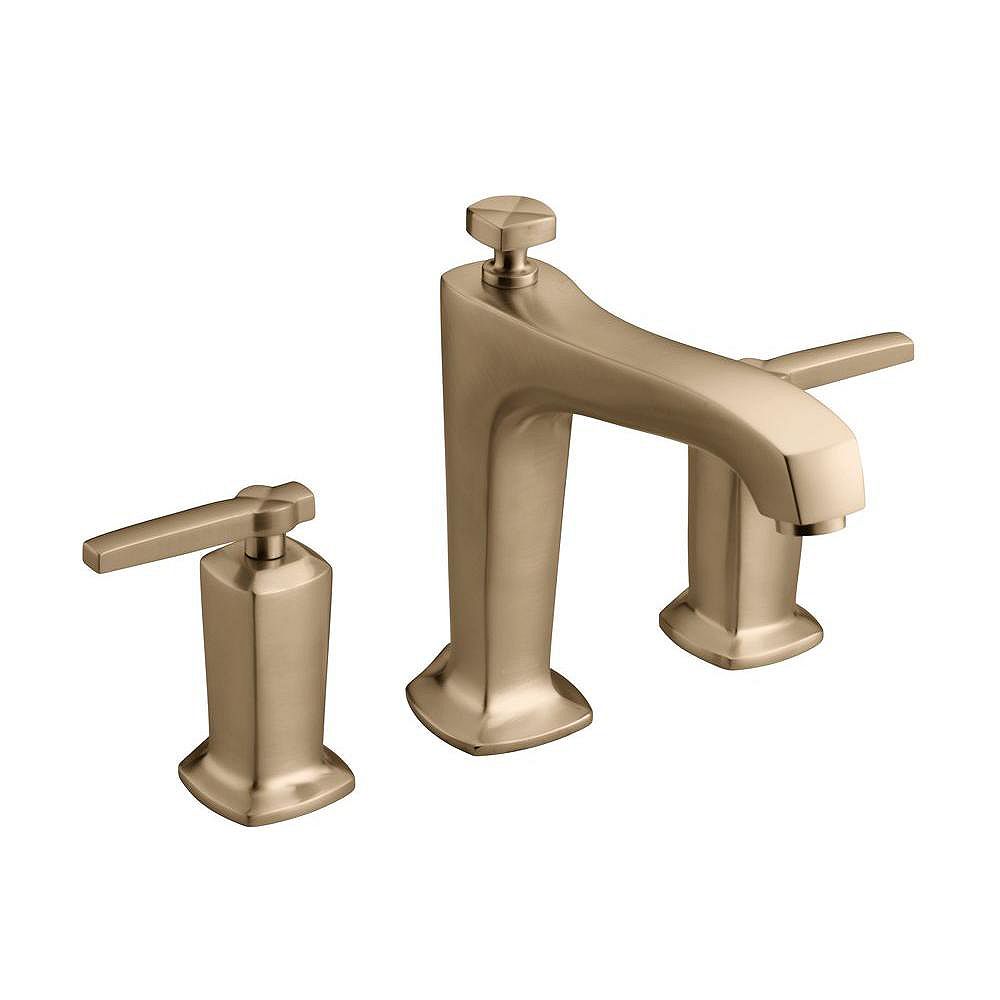 KOHLER Margaux(R) deckmount bath faucet trim for highflow valve with