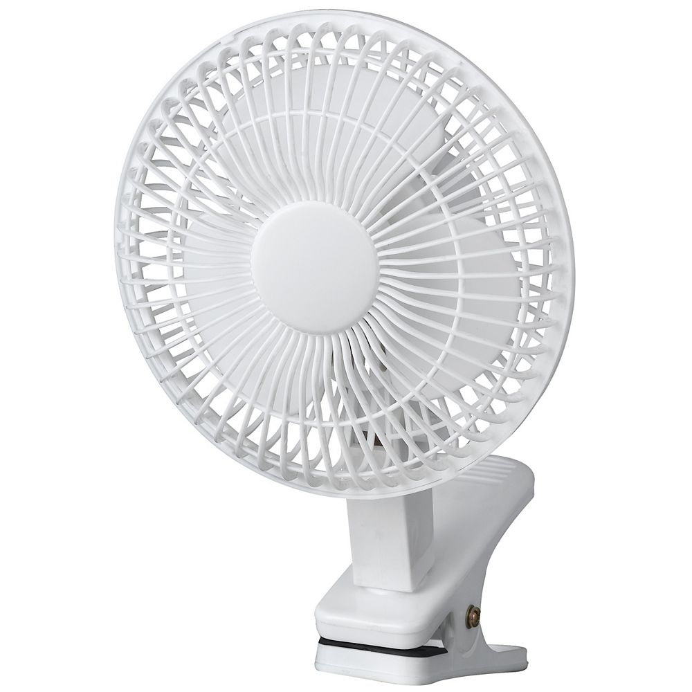 Royal Sovereign 6 Inch Clip On Fan White The Home Depot Canada