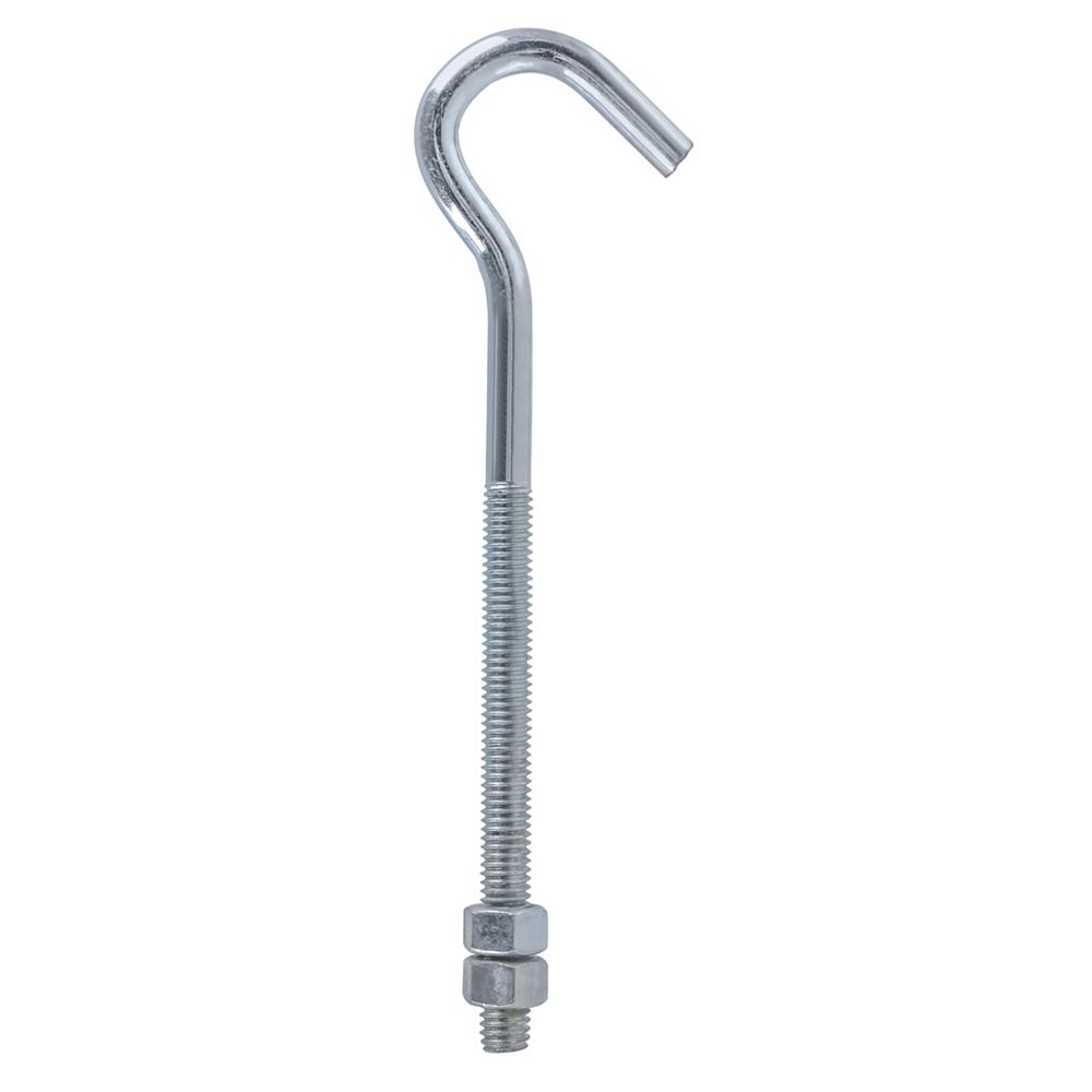 Everbilt 3/8 x 71/4in Clothesline Hook Bolt in Zinc 1pc The Home Depot Canada