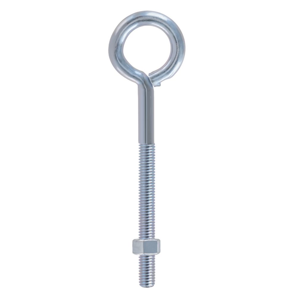 Everbilt 3/8-inch X 6-inch Eye Bolt With Hex Nut, Zinc - 1 Pc. | The ...