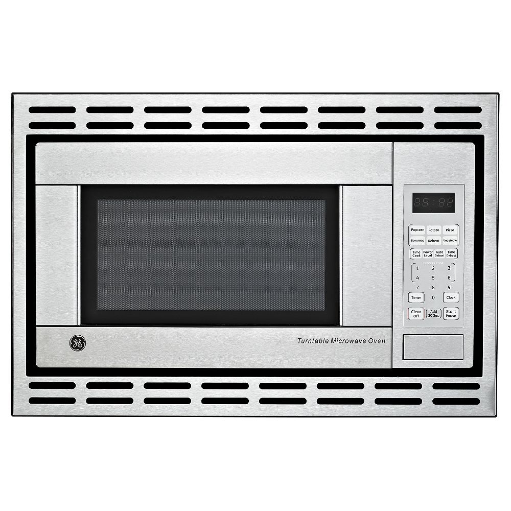 GE 1.1 cu. ft. Built-In Microwave Oven in Stainless Steel | The Home