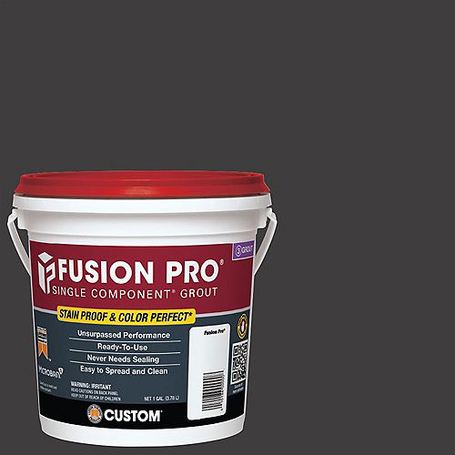 Fusion Pro #60 Charcoal 1 Gal. Single Component Grout