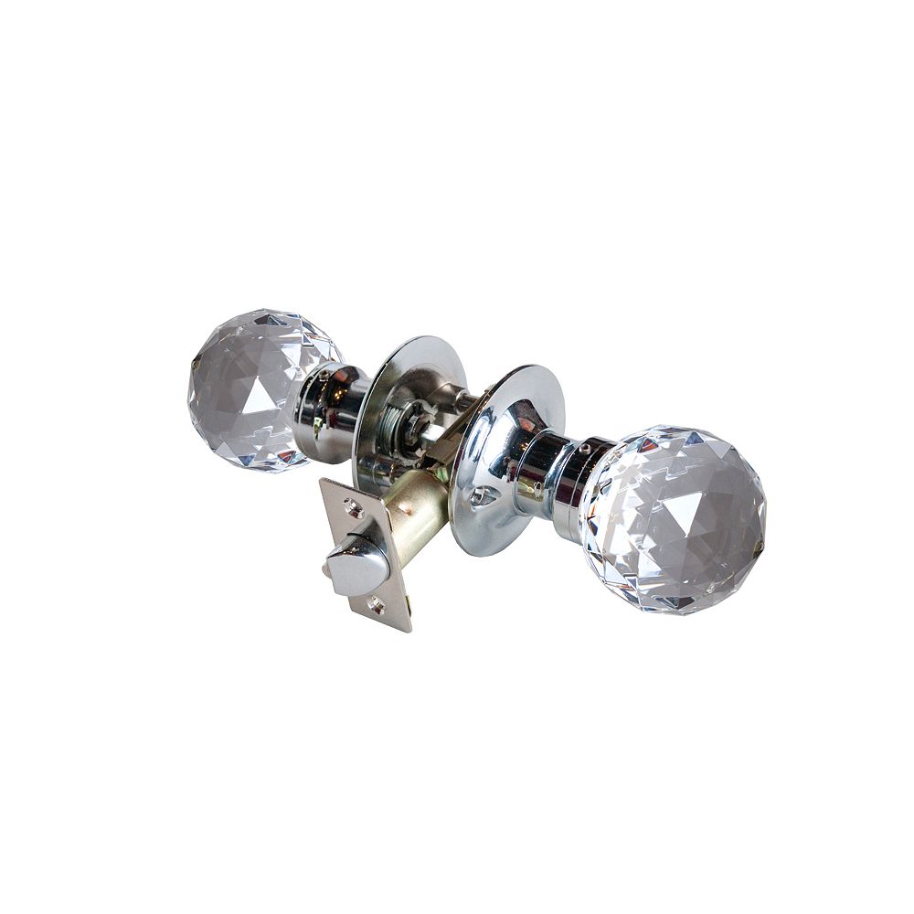 Krystal Touch Epoch Chrome Passive LED Door Knob The Home Depot Canada