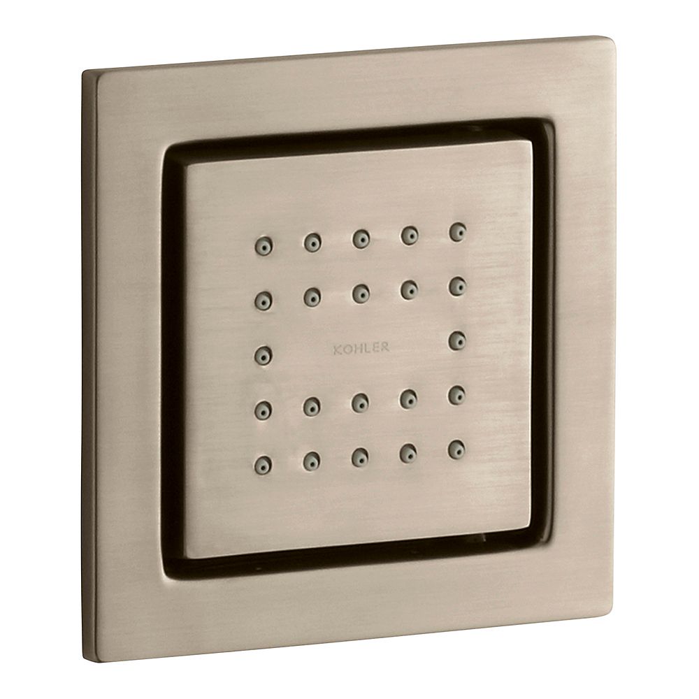 KOHLER WaterTile Square 22Nozzle Body Spray The Home Depot Canada