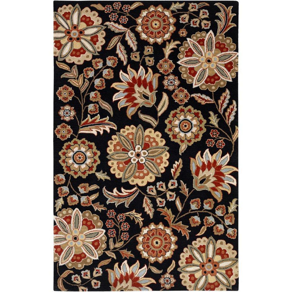 Artistic Weavers Anderson Black 9 ft. x 12 ft. Indoor