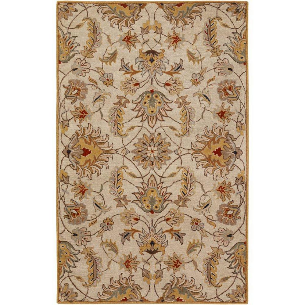 Artistic Weavers Calimesa Gold 8 ft. x 11 ft. Indoor