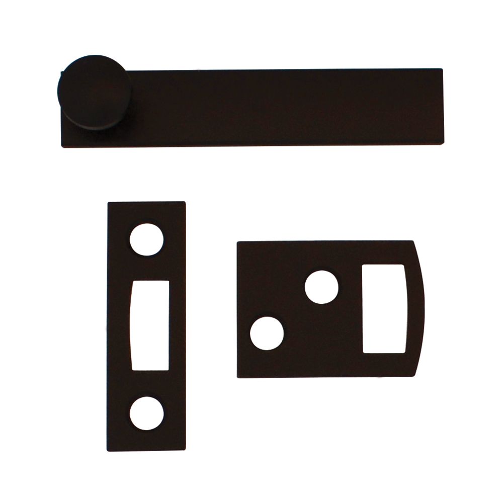 Everbilt 21/2in Surface Bolt, Black, 1pc The Home Depot Canada