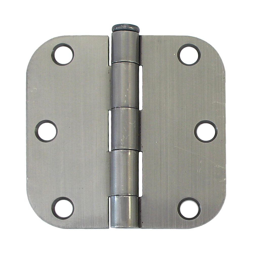 Everbilt 3inch Antique Pewter 5/8rd Door Hinge (2Pack) The Home