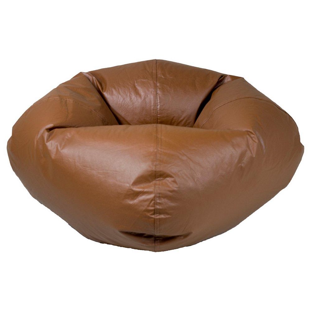 Ace Casual Furniture Brown Matte Bean Bag 98 Inches The Home Depot