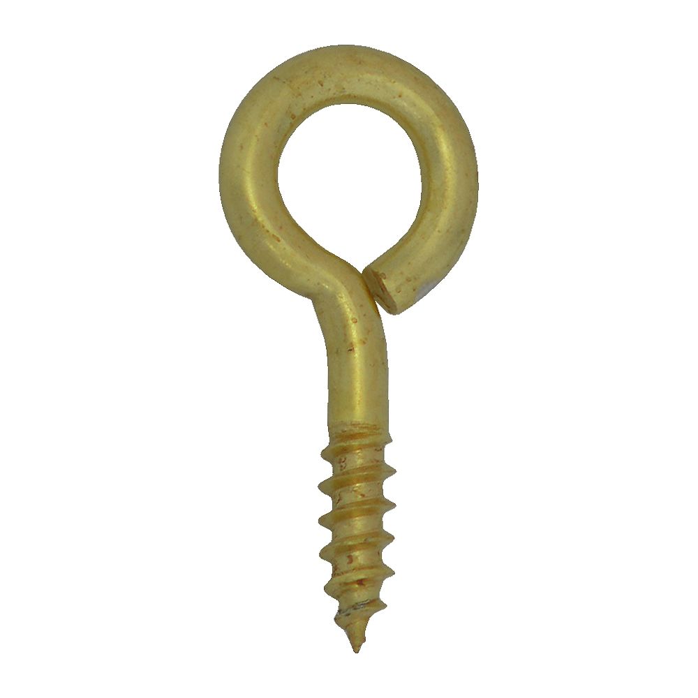 Everbilt 11/8 Inch Brass Md Screw Eye (5Pack) The Home Depot Canada
