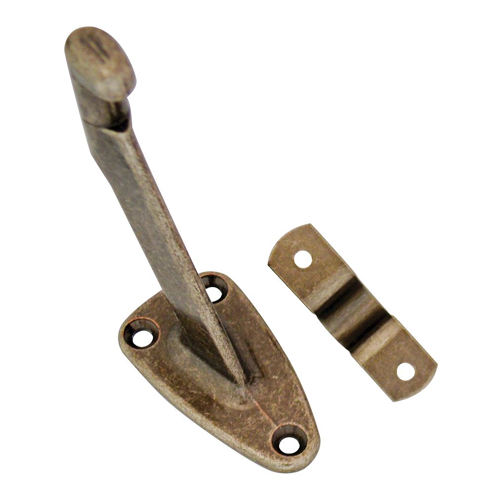 Everbilt Long Antique Pewter Handrail Bracket The Home