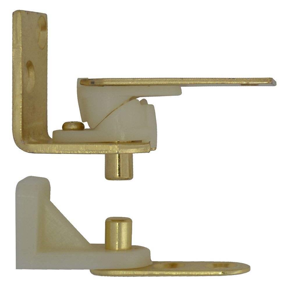 Everbilt Satin Brass Café Door Pivot The Home Depot Canada
