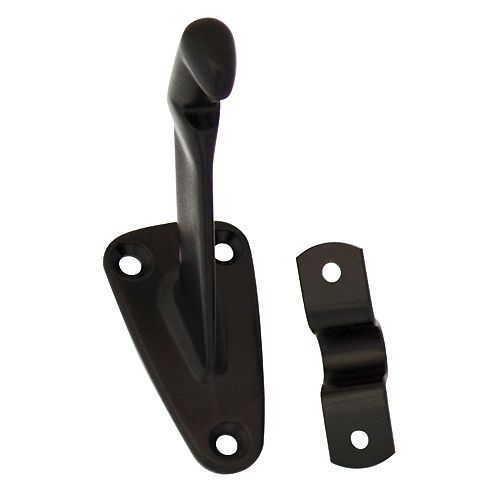 Handrail Bracket, Black, 1pc