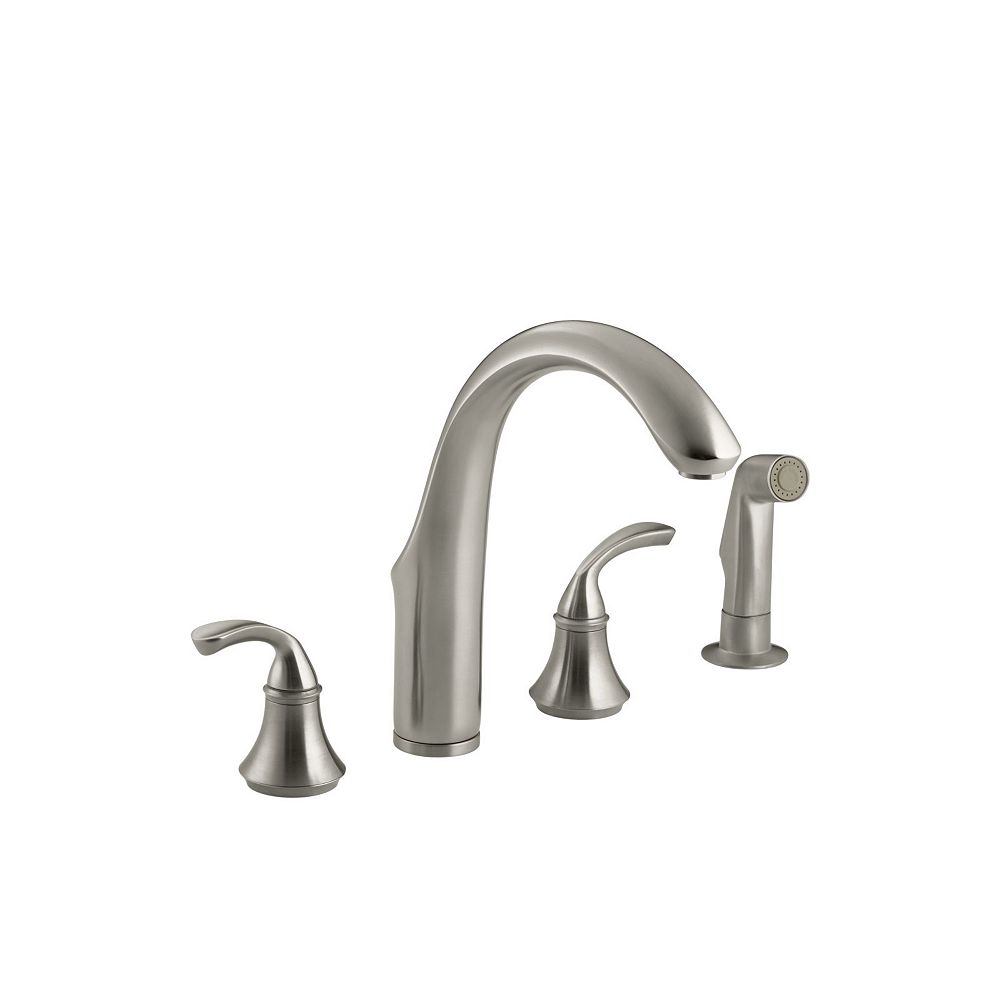 KOHLER Forté Widespread Kitchen Faucet The Home Depot Canada