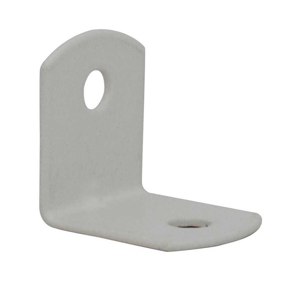 Everbilt 3/4 Inch White Furniture Brace (4Pack) The Home Depot Canada