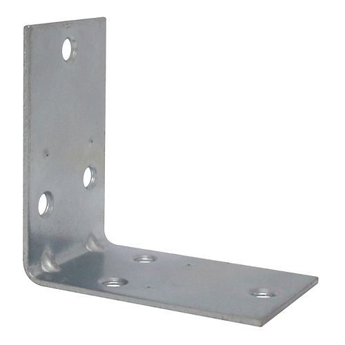 2-1/2 Inch Zinc Double Wide Corner Brace (2-Pack)