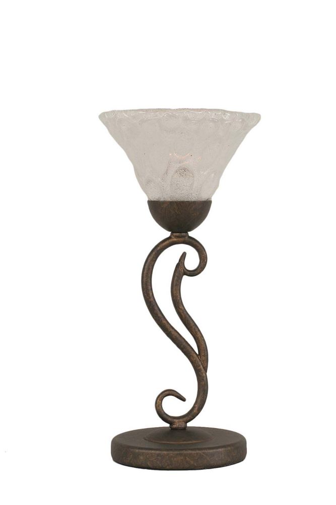 Filament Design Concord 675 in Bronze Table Lamp with a Clear Crystal