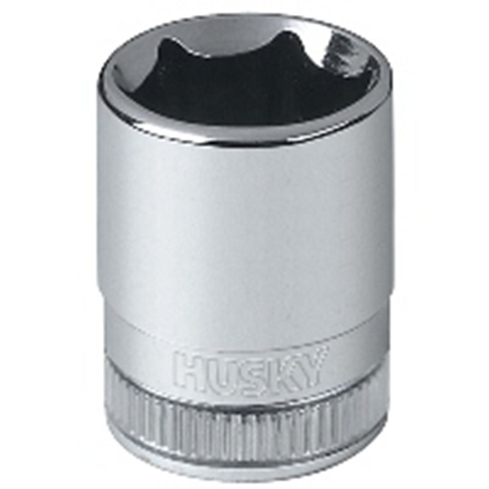 Husky 1/4inch Drive 14 mm 6Point Metric Standard Socket The Home
