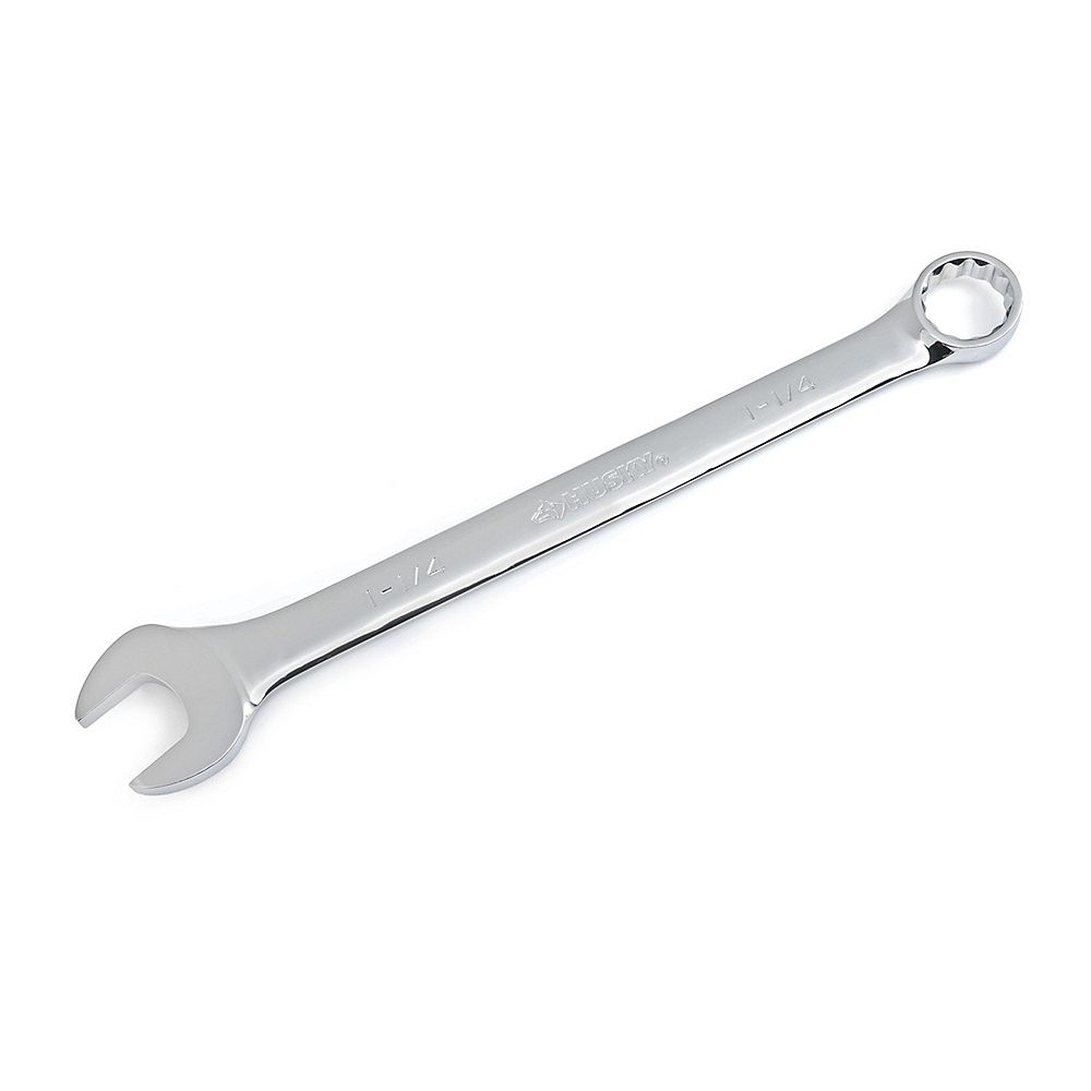 Wrenches Husky 1-1/4-inch 12-Point SAE Full Polish Combination Wrench | The Home  Depot Canada