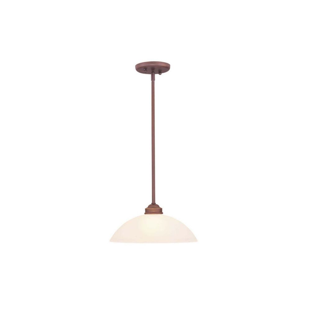 Illumine Providence 1 Light Bronze Incandescent Pendant with Satin ...