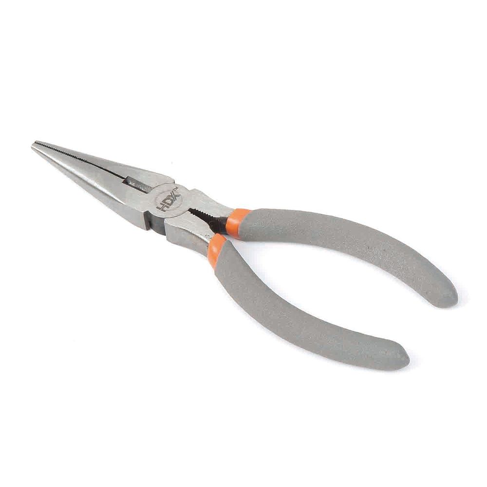 HDX 6 inch Long Nose Pliers The Home Depot Canada