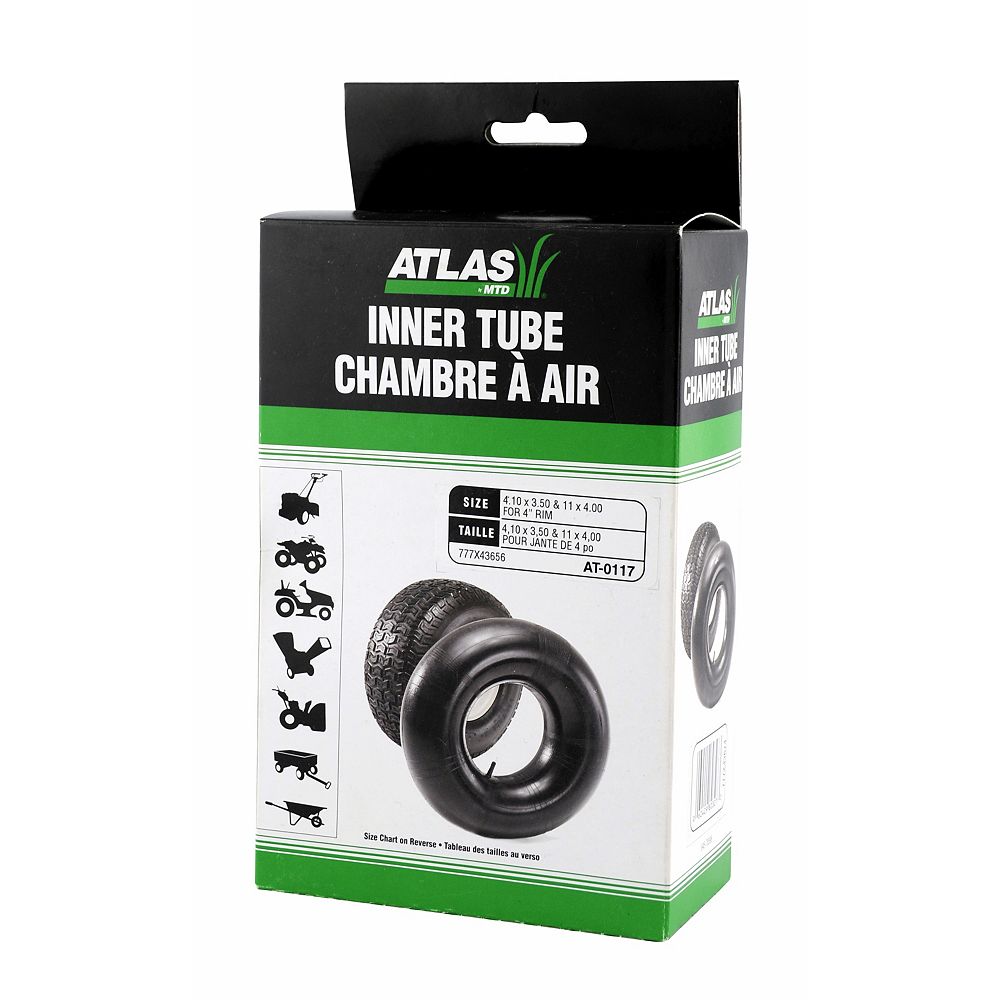 Atlas Inner Tube for Tire Sizes 4.10 x 3.504 & 11 x 4.004 The Home Depot Canada