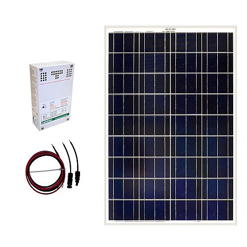 100-Watt Off-Grid Solar Panel Kit