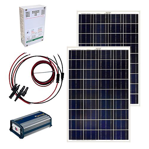 200-Watt Off-Grid Solar Panel Kit