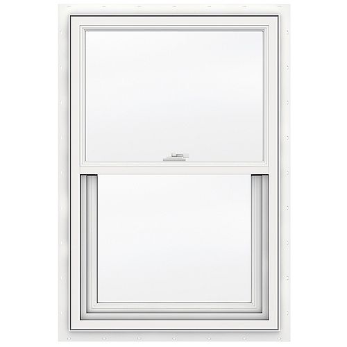 3500 Series 18X30 Vinyl Single Hung Window. White