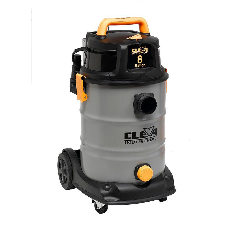 Dura Vac 30 L / 8 US Gallon 2 Stage Industrial Wet Dry Vacuum 2.5 inches Hose The Home Depot
