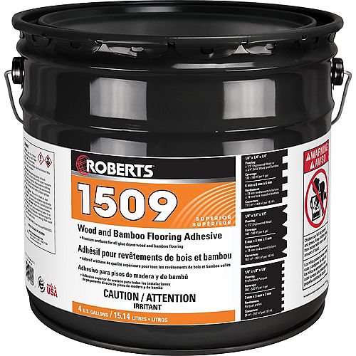 Roberts 1509 Wood and Bamboo Flooring Adhesive