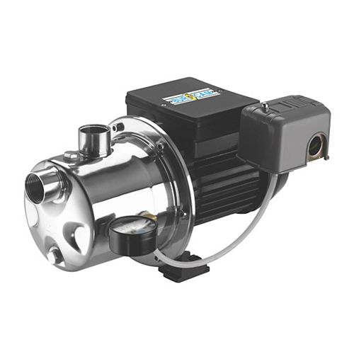 3/4 HP Shallow Well Stainless Steel Jet Pump