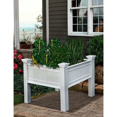 New England Arbors Raised Garden Beds Elevated Planters Plant Stands The Home Depot Canada New England Arbors Raised Garden Beds, Raised Garden Beds Home Depot Canada