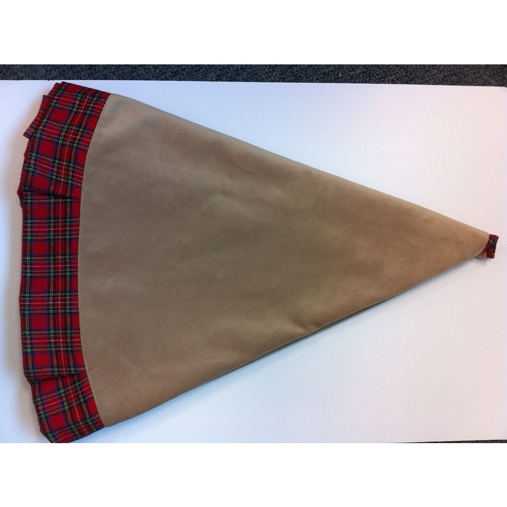 Candym Enterprises Tree Skirt Santa Plaid The Home Depot Canada