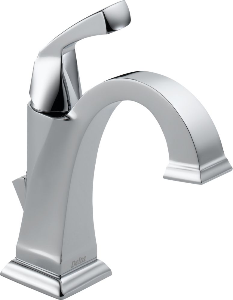 Delta Dryden Single Hole 1 Handle High Arc Bathroom Faucet In Chrome   P 1000779662 