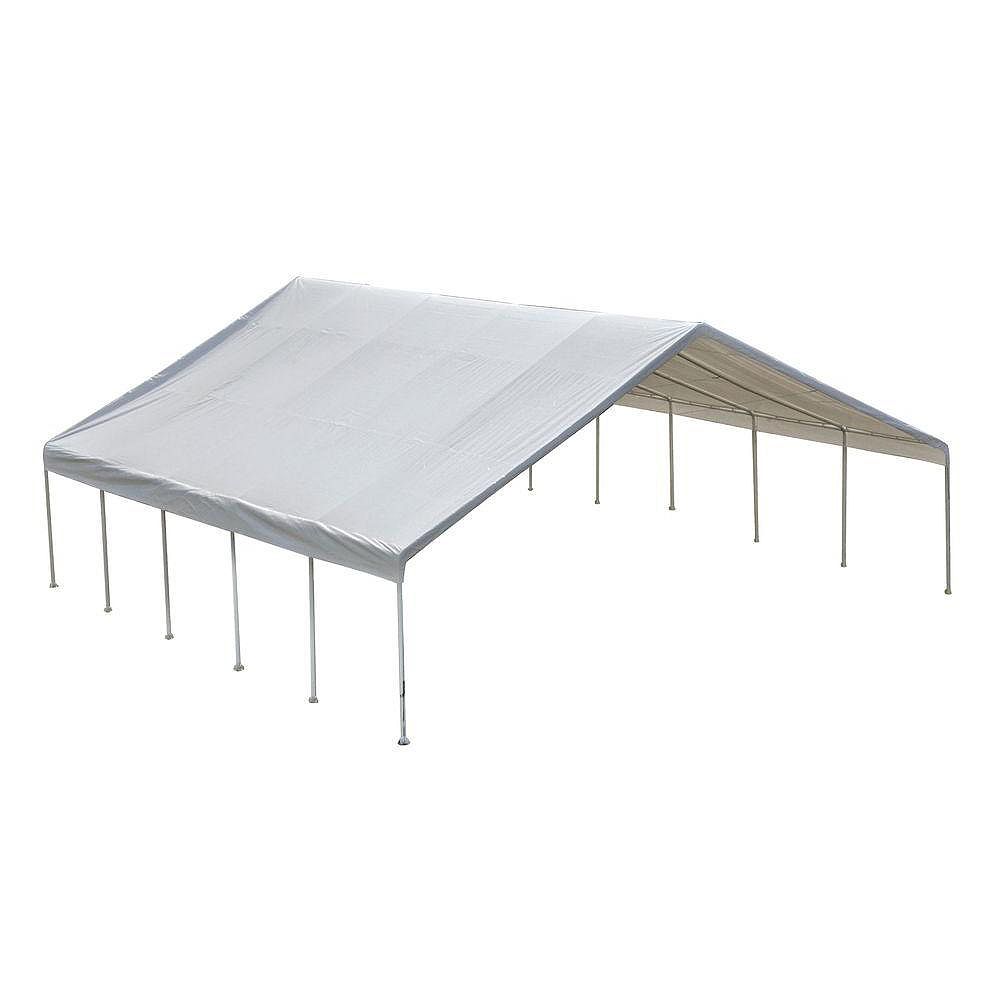 ShelterLogic Ultra Max 24 x 30 White Industrial Canopy The Home Depot