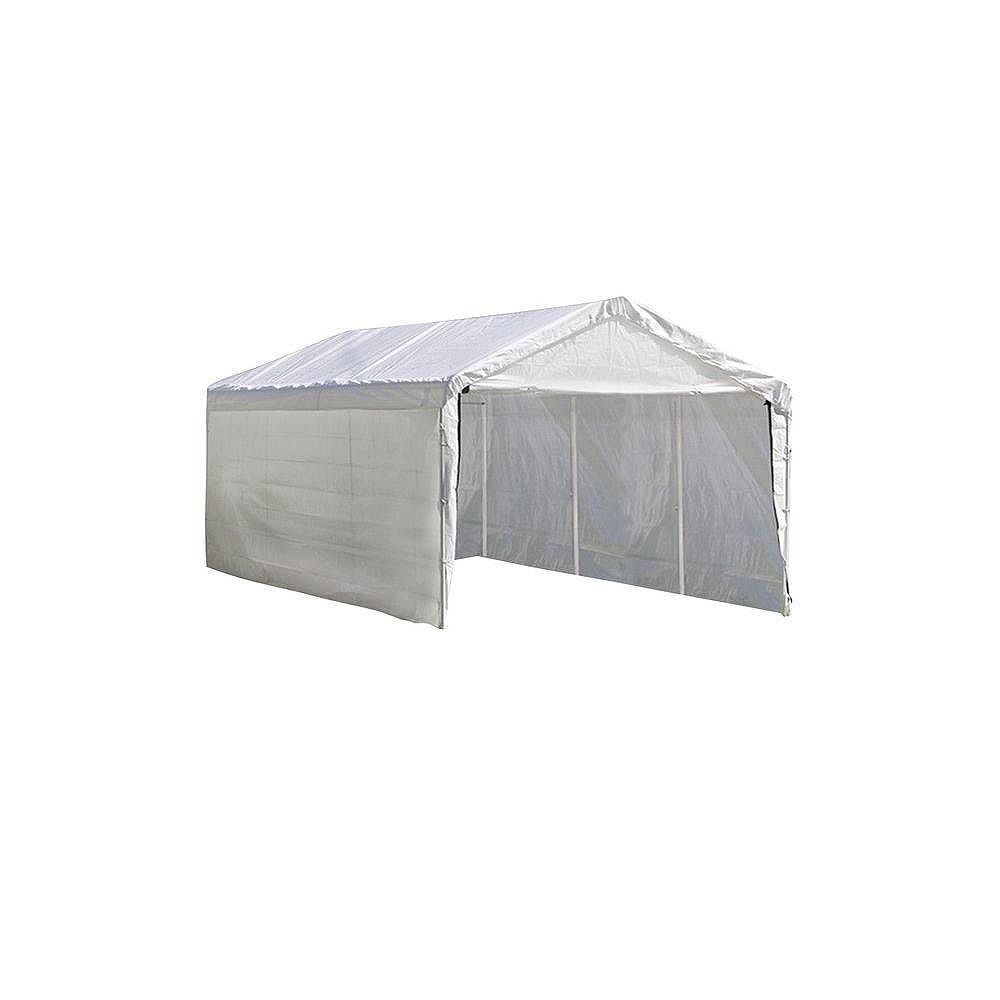 ShelterLogic Max AP 10 ft. x 20 ft. White Canopy Enclosure Kit | The ...