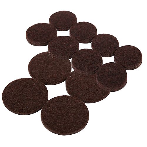 Everbilt 1 inch Heavy Duty SelfAdhesive Felt Pads (16Pack) The Home