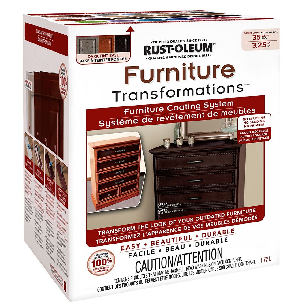 Rust-Oleum Furniture Transformations Dark Tint Base Kit, 1.72 L (covers ...