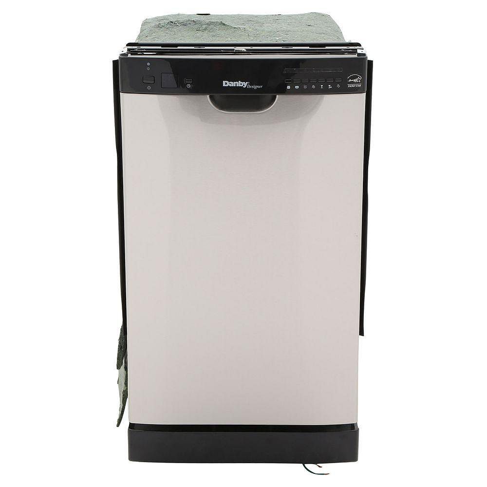 Danby 18inch BuiltIn Dishwasher in Black and Stainless Steel The