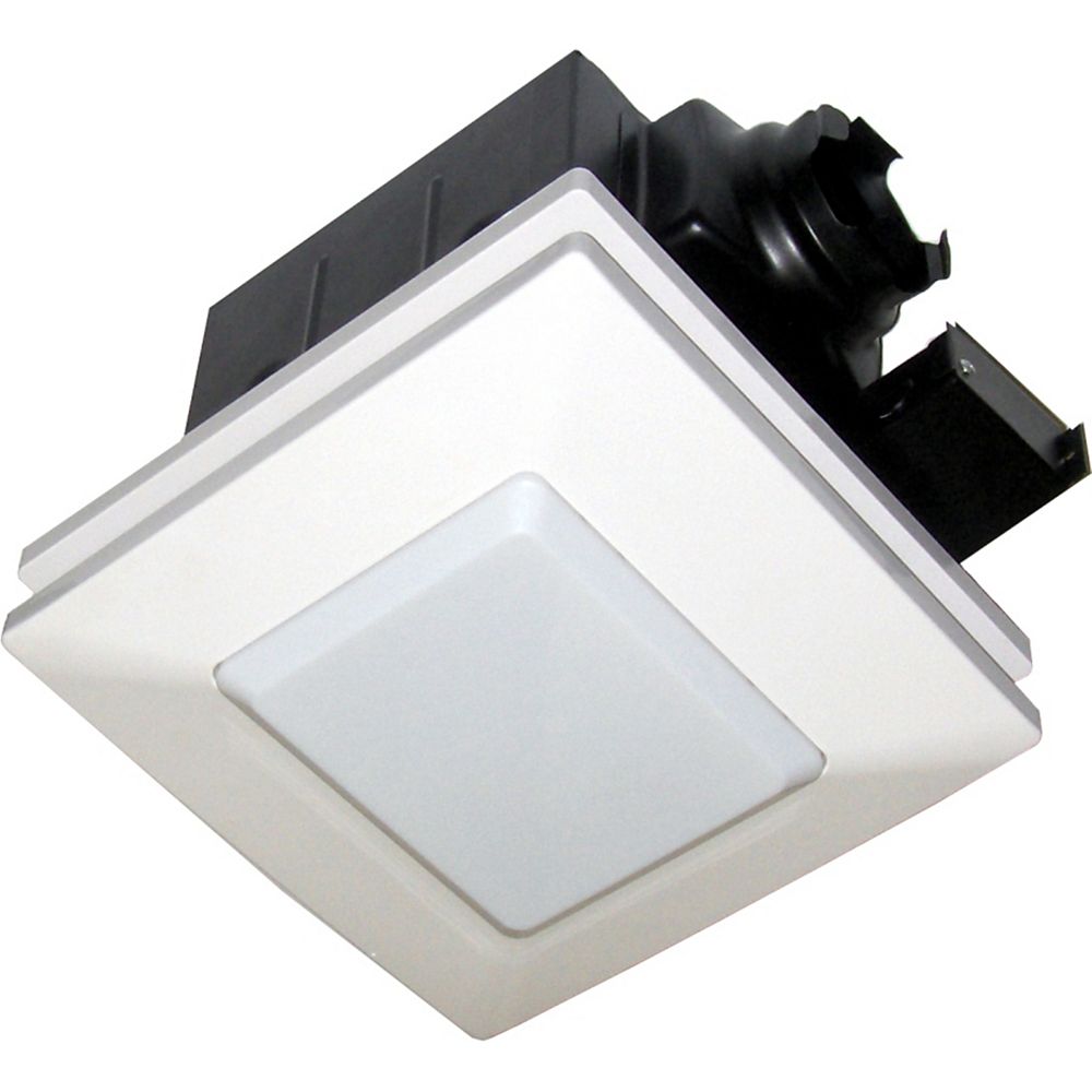 Softaire Softaire Super Quiet Ventilation Fan and Light Kit 90 CFM, 1.