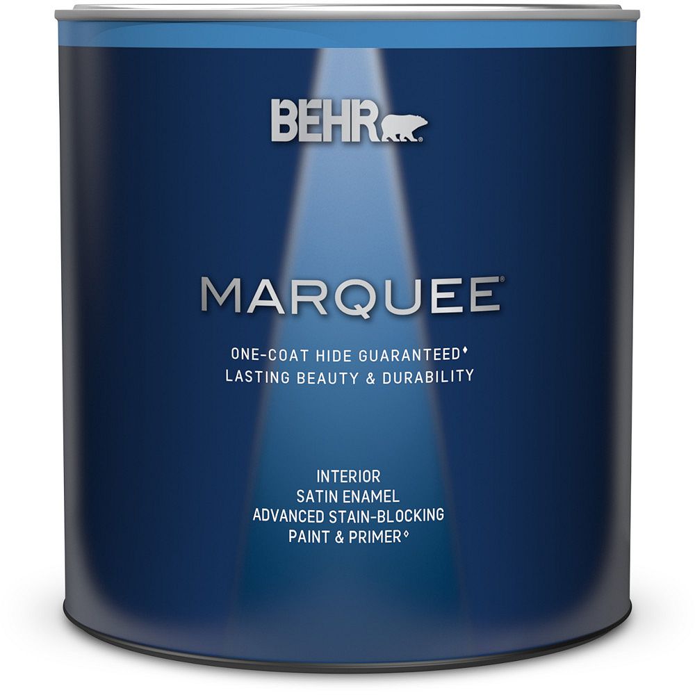 Behr Marquee Marquee 939 mL Deep Base Satin Enamel Interior Paint with