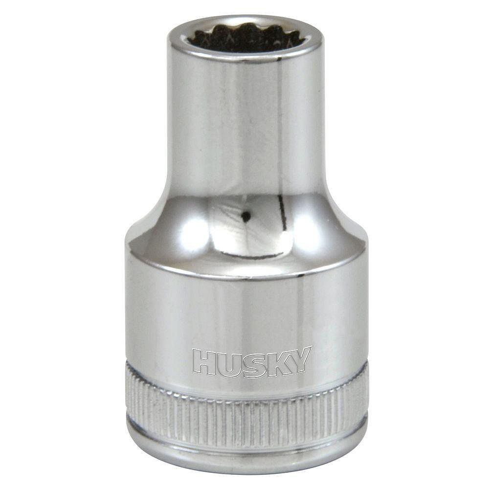 Husky 1/2inch Drive 11 mm 12Point Metric Standard Socket The Home