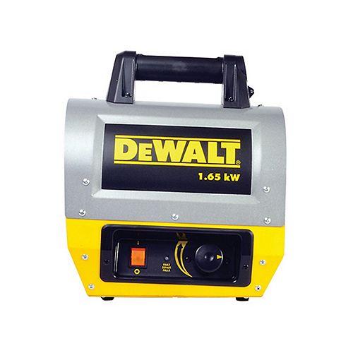 DEWALT Electric Forced Air Heater 1.65Kw F340635