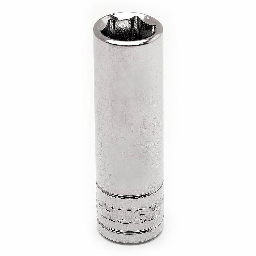 Husky 1/4inch Drive 9 mm 6Point Metric Deep Socket The Home Depot